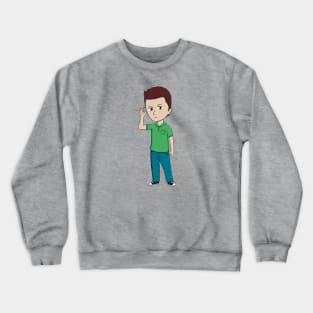 Chibi Shawn Spencer Crewneck Sweatshirt